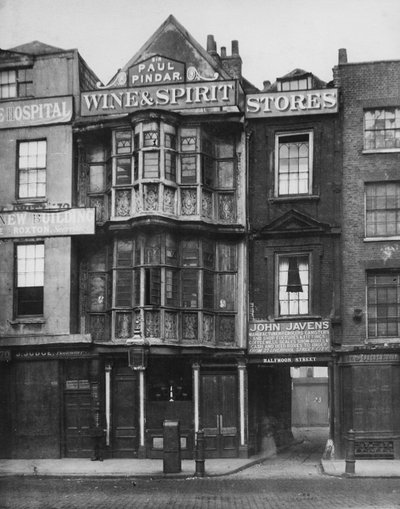 Der Sir Paul Pindar, Bishopsgate Street, ca. 1878 von Alfred and John Bool